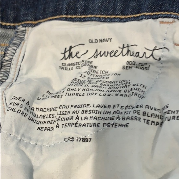 Old Navy the sweetheart denim - Picture 5 of 6
